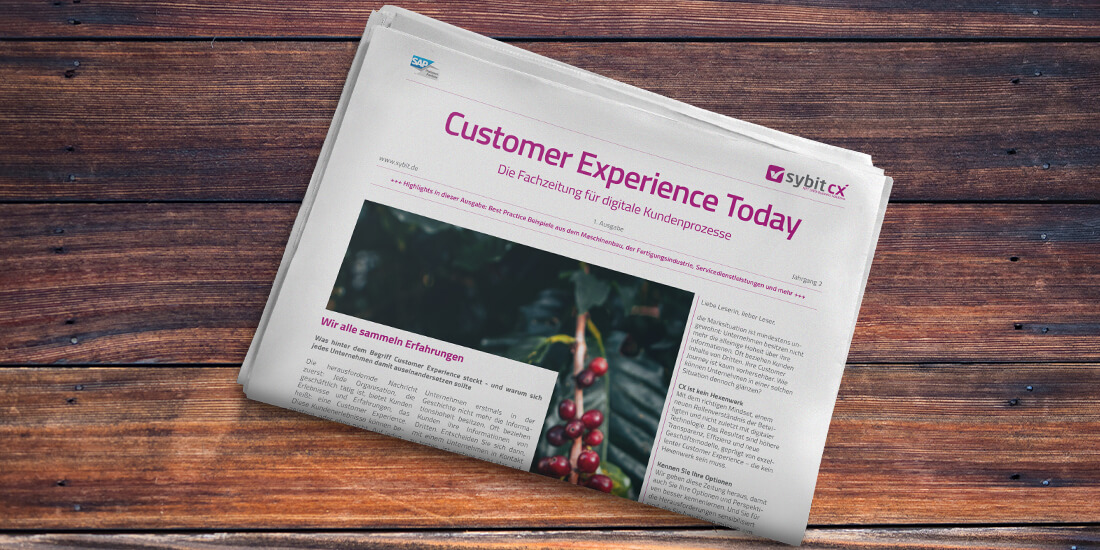 Sybit gibt Kundenzeitung über Digitalisierung von Kundenprozessen heraus_cmm360