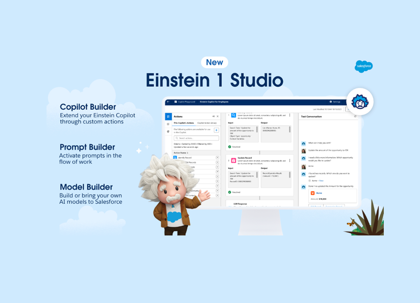 Salesforce bringt Einstein 1 Studio auf den Markt_Generative KI_cmm360_Bid:Salesforce