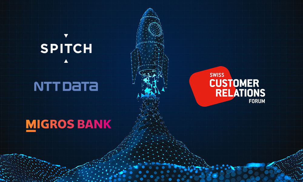 Spitch mit NTT Data und Migros Bank auf dem Swiss Customer Relations Forum_cmm360.ch_Bild:cmm360.ch