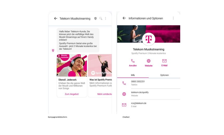 Telekom Deutschland verdoppelt Kampagnenerfolg mit RCS-Angebot von Infobip_cmm360