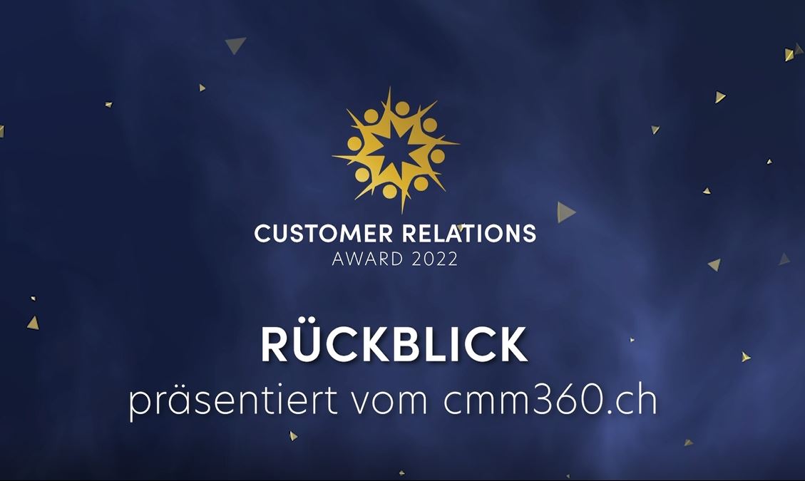 Customer Relations Award 2021: Ein Rückblick auf die Awardverleihung_cmm360