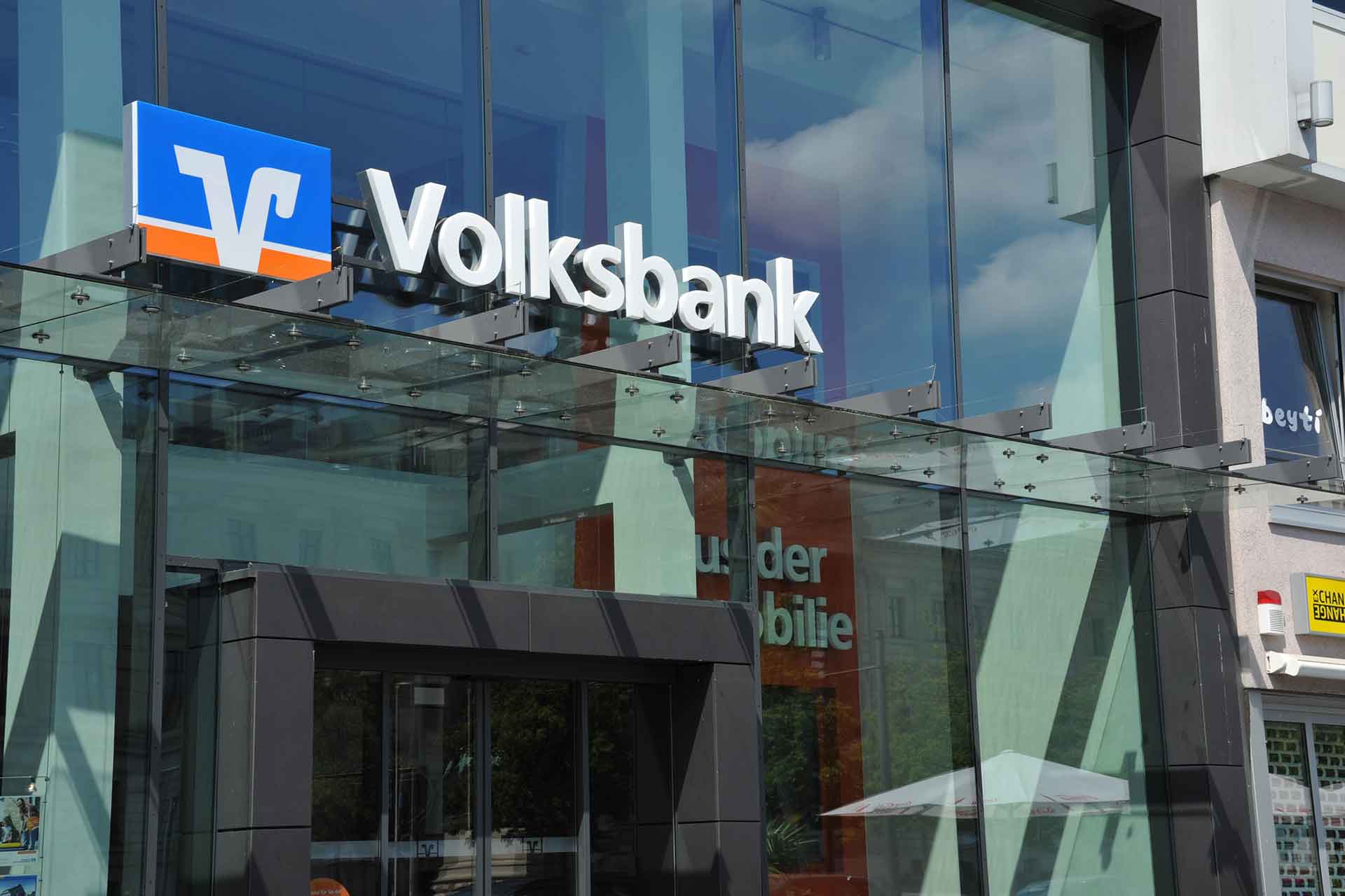 Volksbank irgendwo in Deutschland