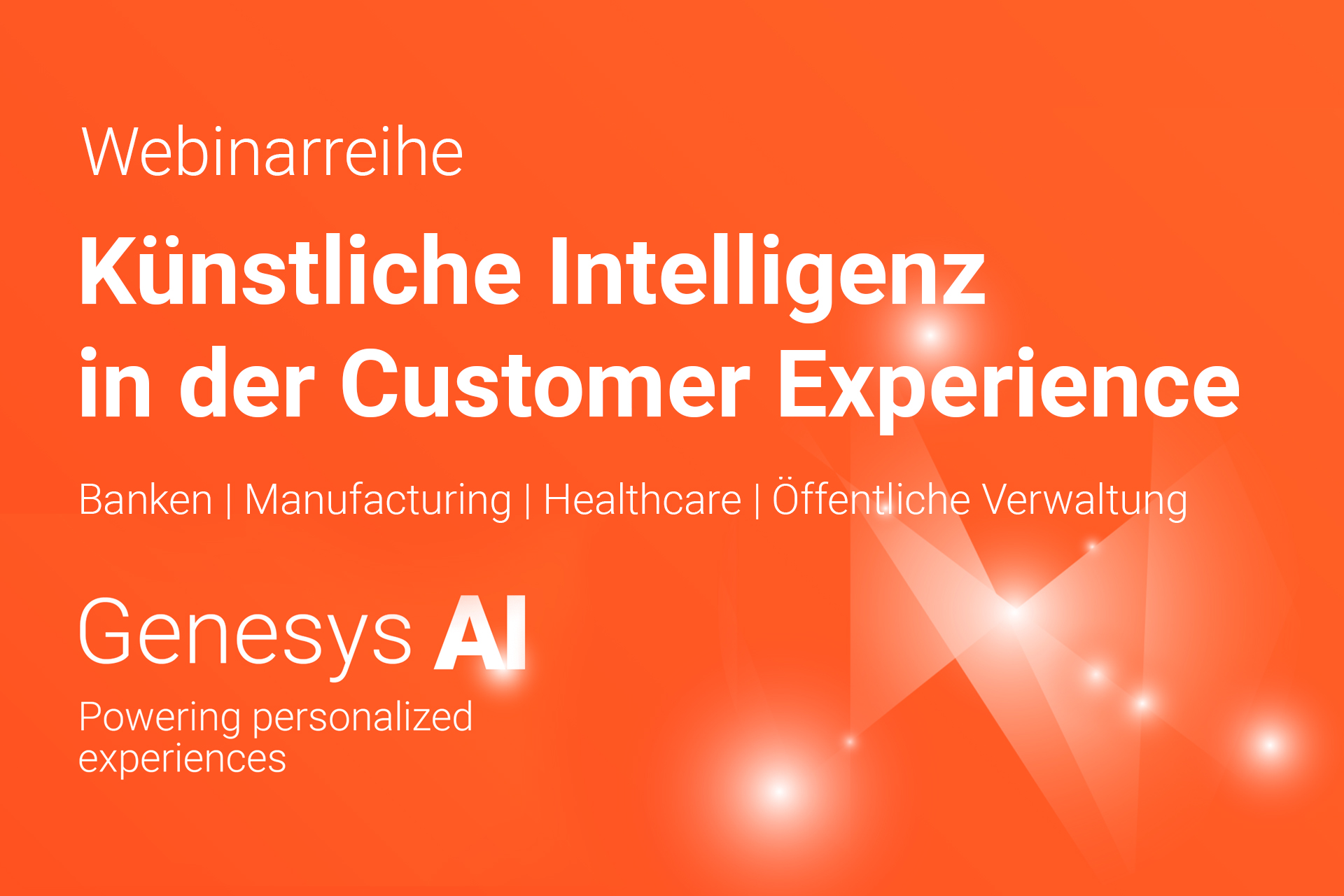 Event Webinarreihe: KI in der CX, Teil 1 – Banking_cmm360.ch