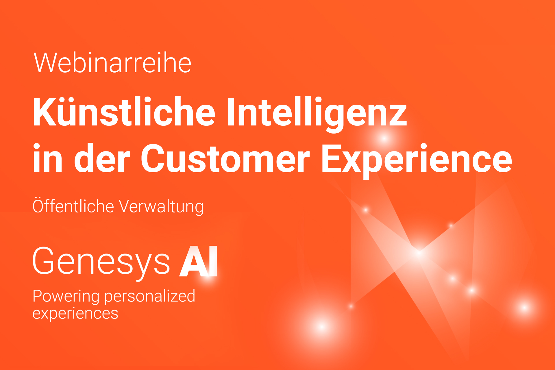 Event Webinarreihe: KI in der CX, Teil 4 – Öffentliche Verwaltung_cmm360.ch