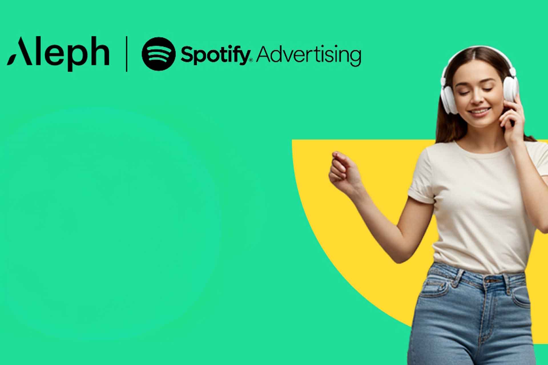Spotify baut Werbepartnerschaft mit Aleph global aus Spotify baut Werbepartnerschaft mit Aleph global aus