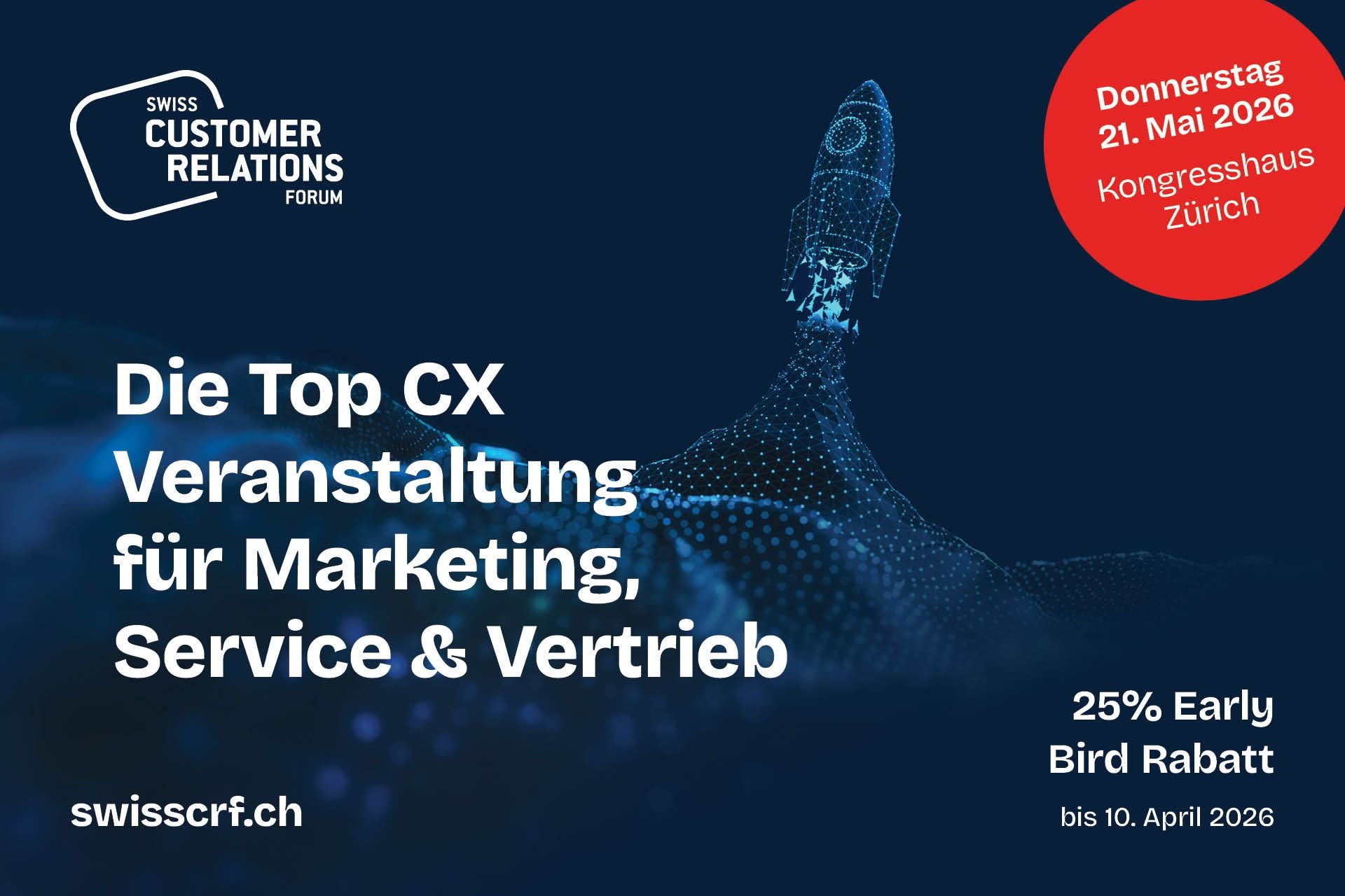 Event Swiss Customer Relations Forum 2026_cmm360.ch