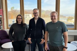 Mit KI-gestützter 360-Grad-Sicht zu Customer Excellence | v.l.n.r Céline Naef, CRM Application Managerin, Sascha Kappeler, Head of Customer Service und Silvan Stöckli, Lead Sales Support B2B bei Brack.Alltron