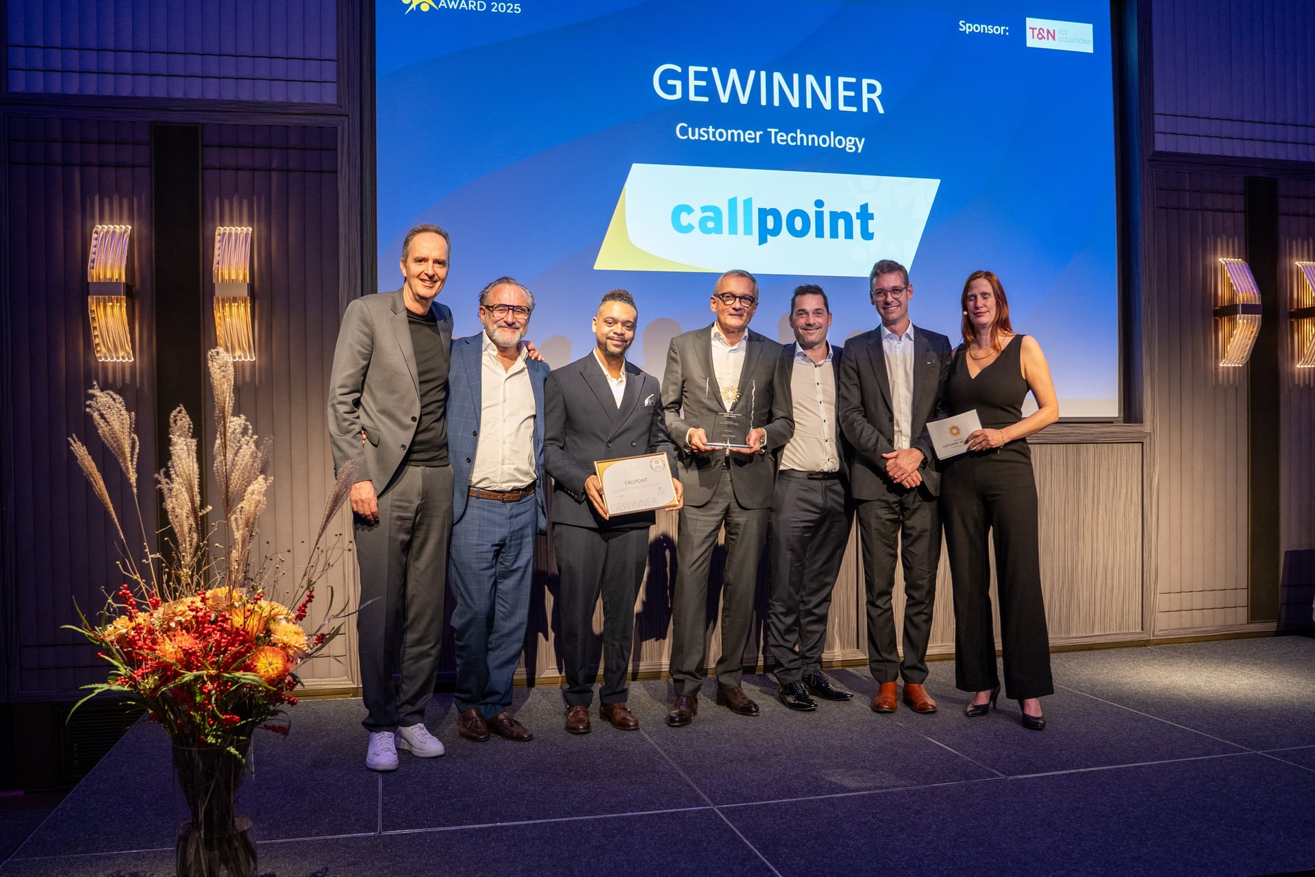 Swiss Customer Relations Award 2026 - Callpoint, Gewinner Kategorie Technologie