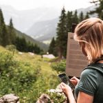 Wandererin nutz Wanderapp