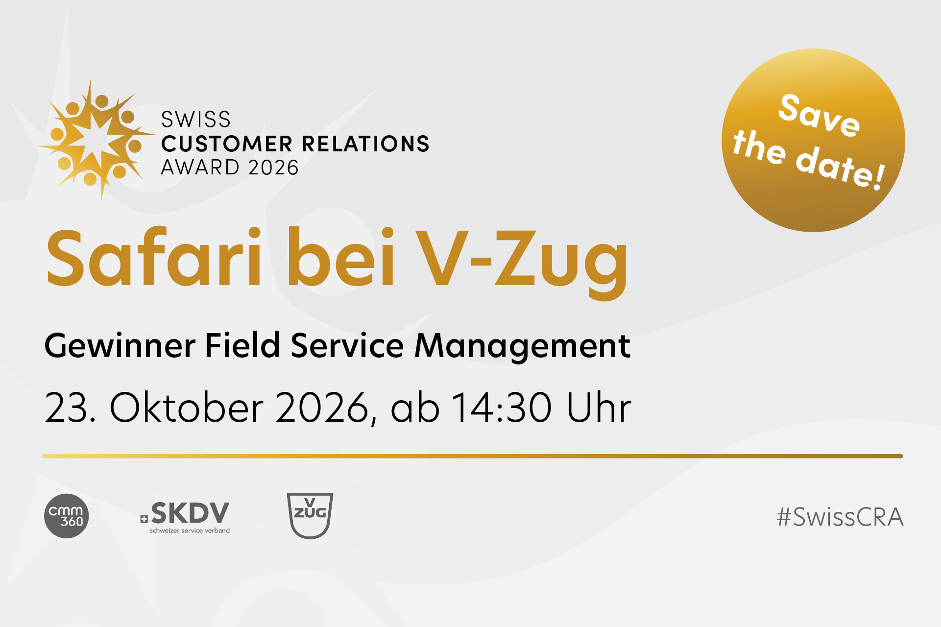 Event Customer Relations Award «Safari»_cmm360.ch