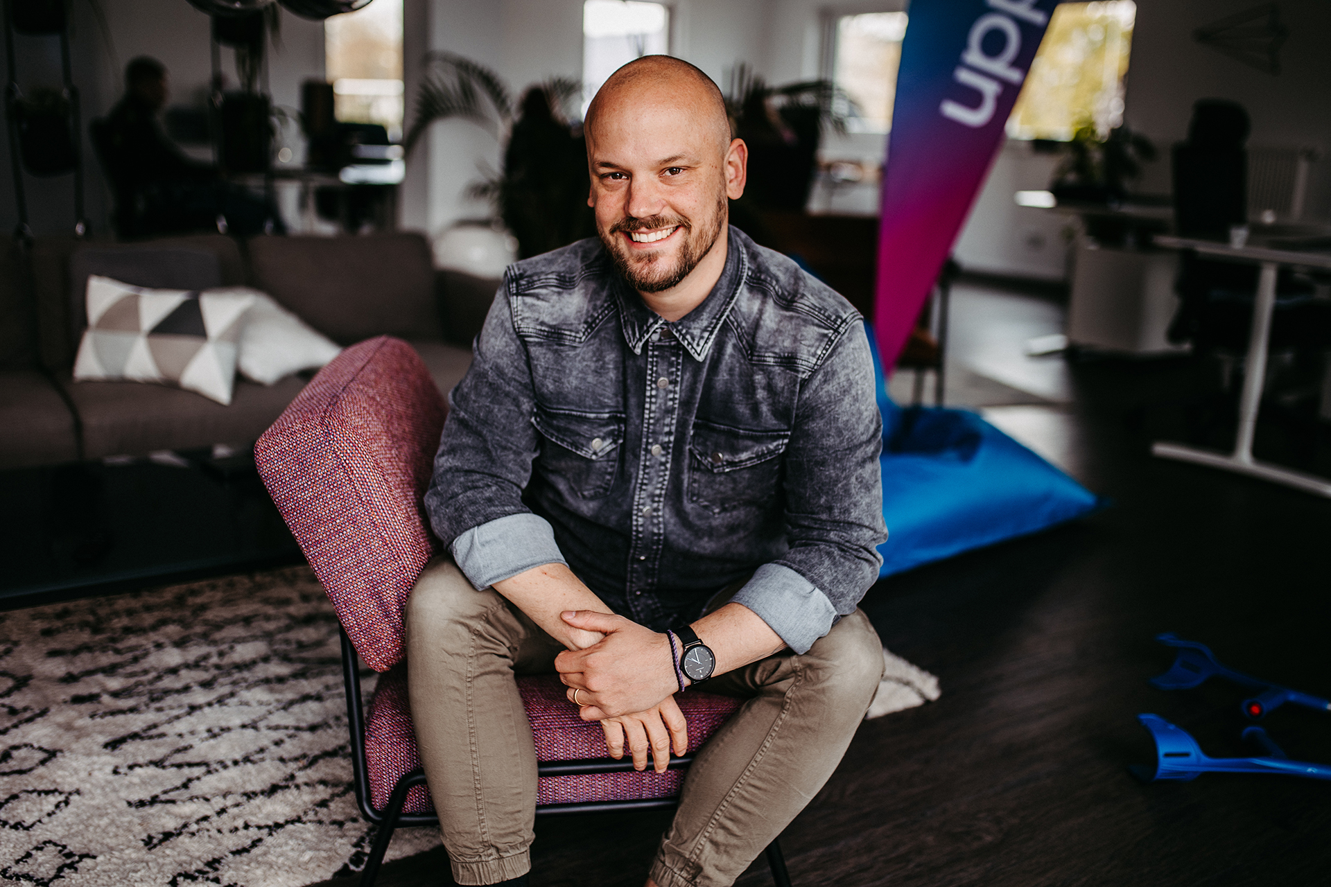 Marcel Schöne, Gründer, Inhaber und Managing Director der uppr GmbH