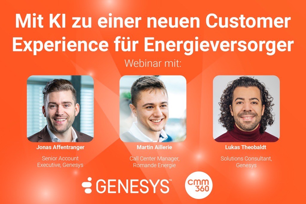 Event Mit KI zu einer neuen CX für Energieversorger_cmm360.ch