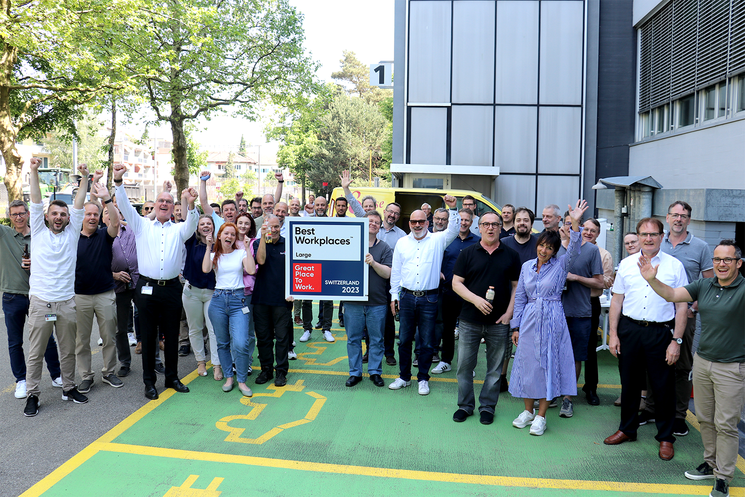 SPIE Schweiz wird mit dem Label ‘Best Large Workplaces’ ausgezeichnet