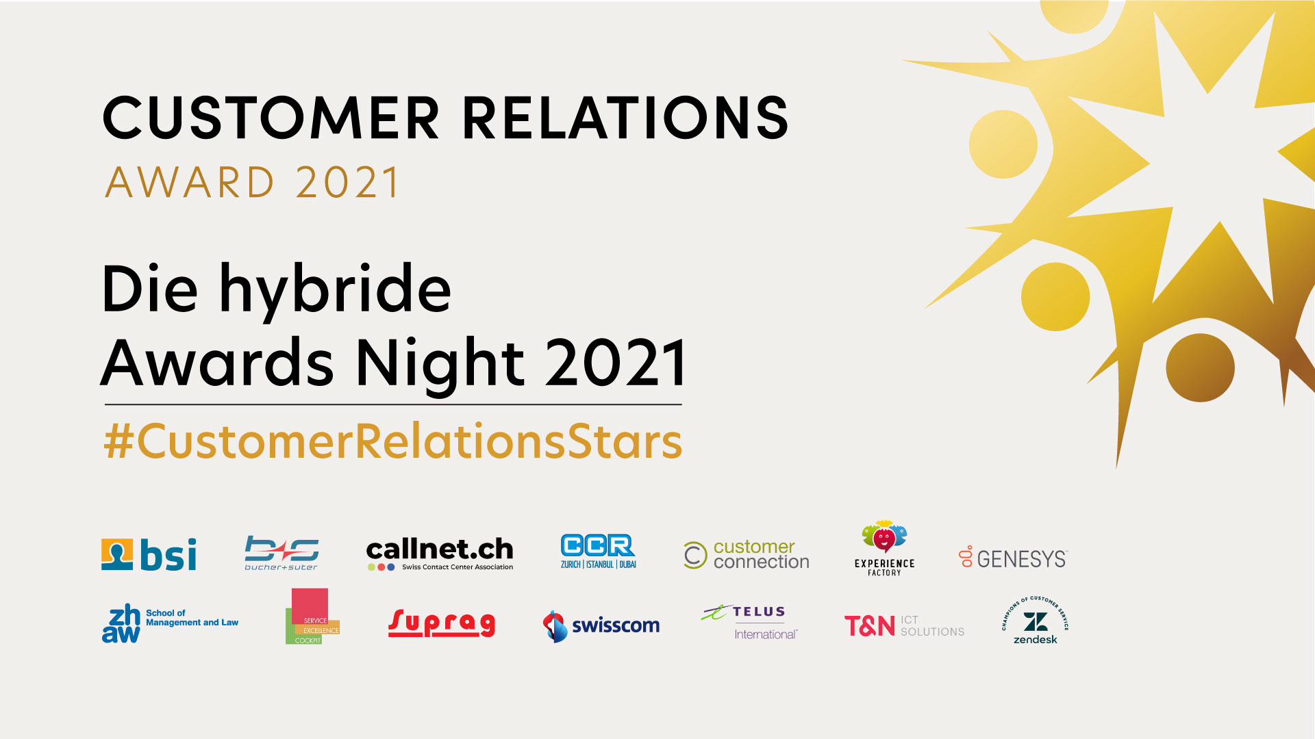 Awards Night 2021 – Film ab! Awards Night 2021 - Film ab, Customer Relations Award 2021