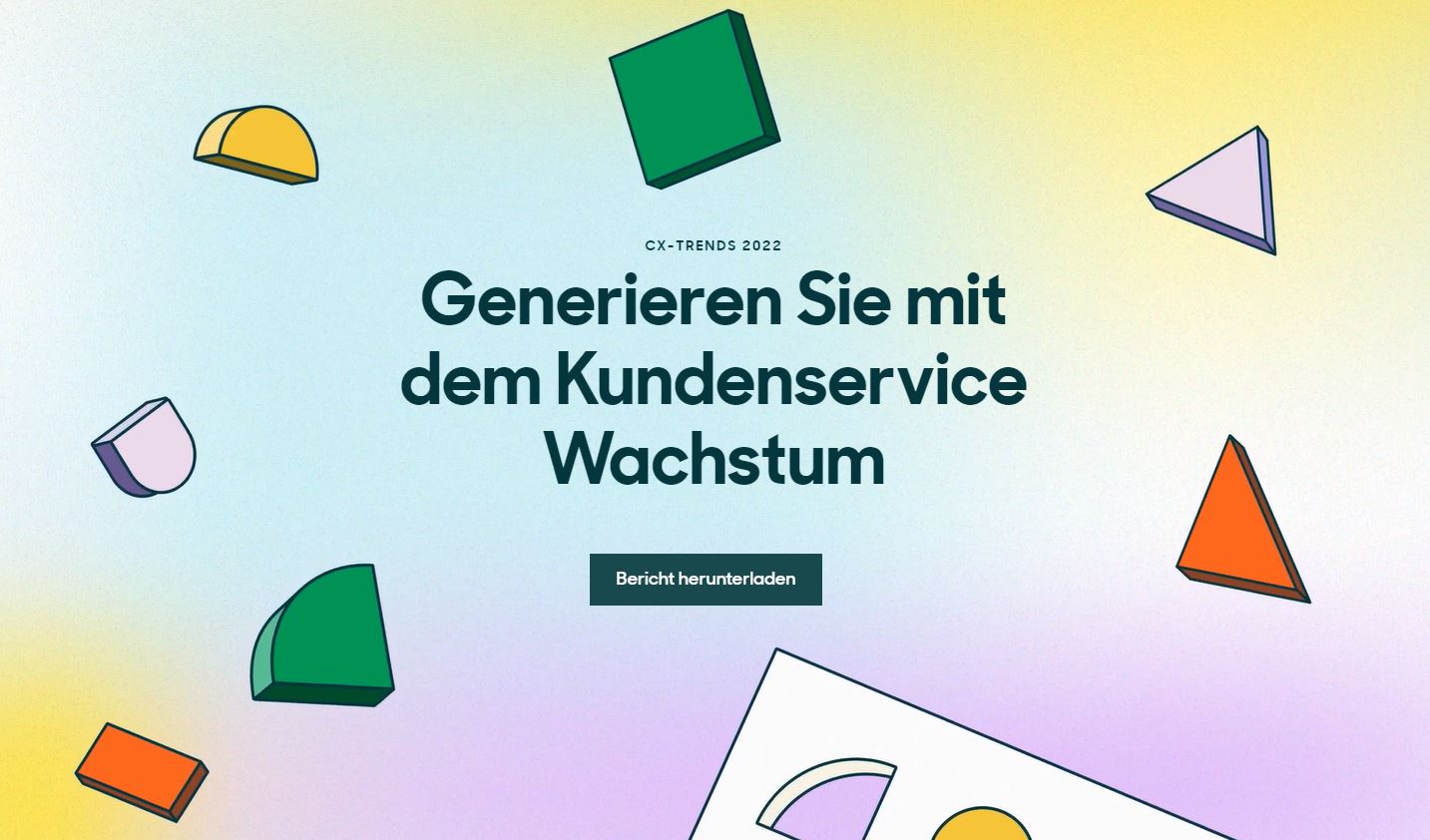 Globale Zendesk Customer Experience (CX) Trends Report 2022, Kundenservice