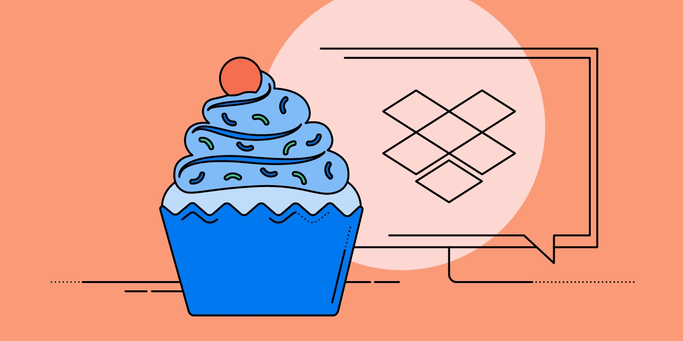 „Culture eats strategy for breakfast“ Dropbox Cupcake (c) Dropbox