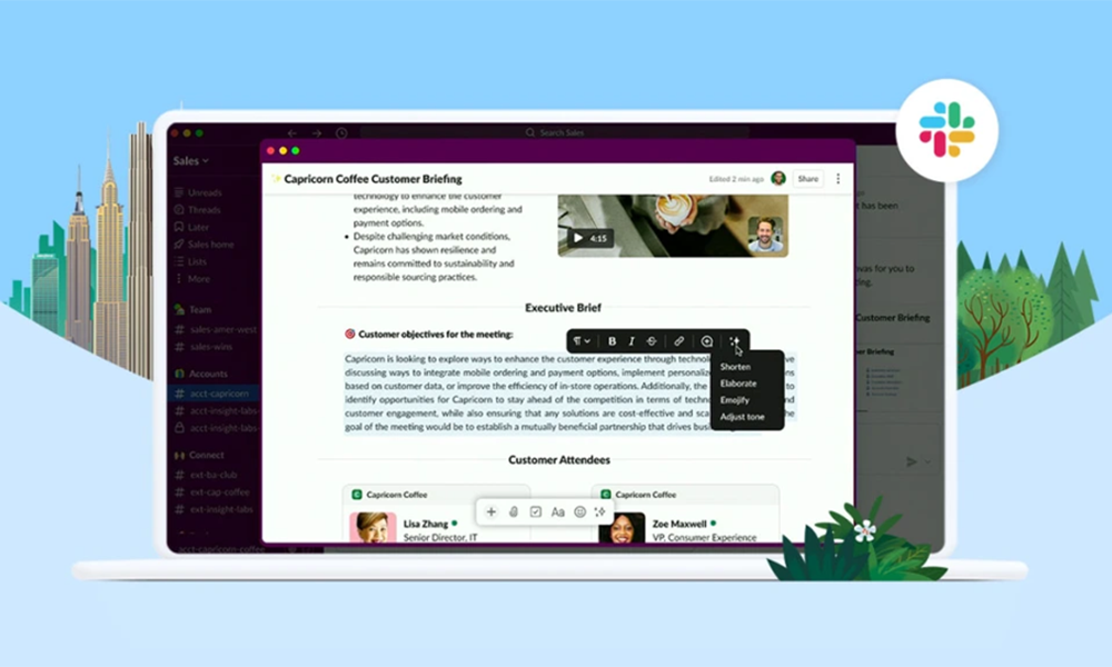 Salesforce kündigt Slack GPT an Salesforce kündigt Slack GPT an, Bild: www.salesforce.com