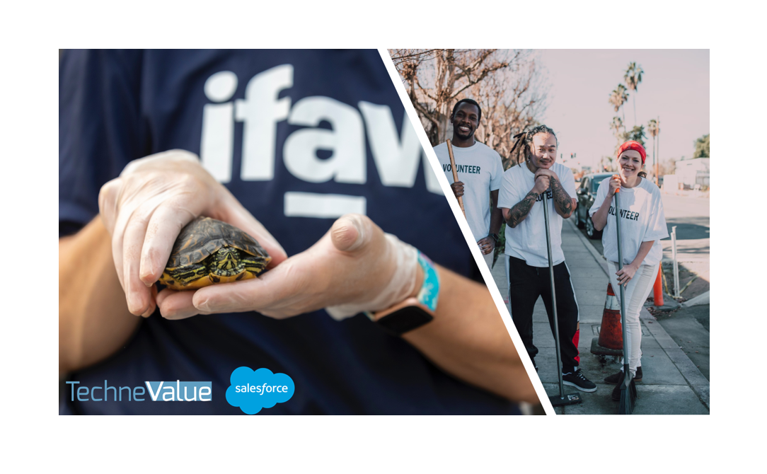 TechneValue hilft Servicezentren von gemeinnützigen Organisationen Salesforce Nonprofit Cloud einzurichten & zu personalisieren