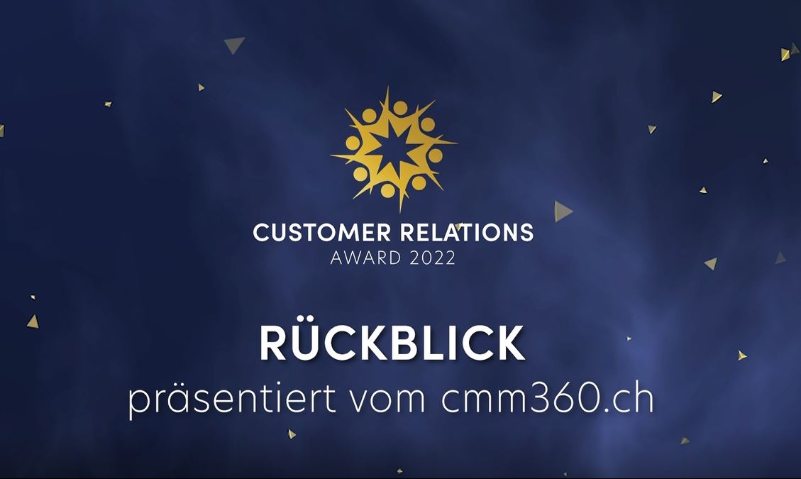 Customer Relations Award 2021: Ein Rückblick auf die Awardverleihung