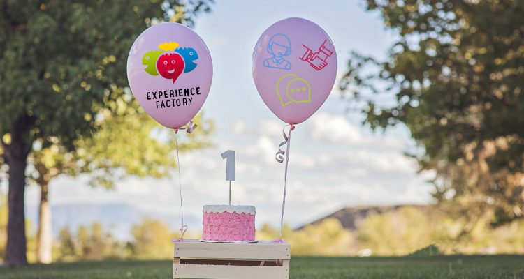 Ein Jahr Experience Factory birthday-2491381, 1920, logo, icons-750x400