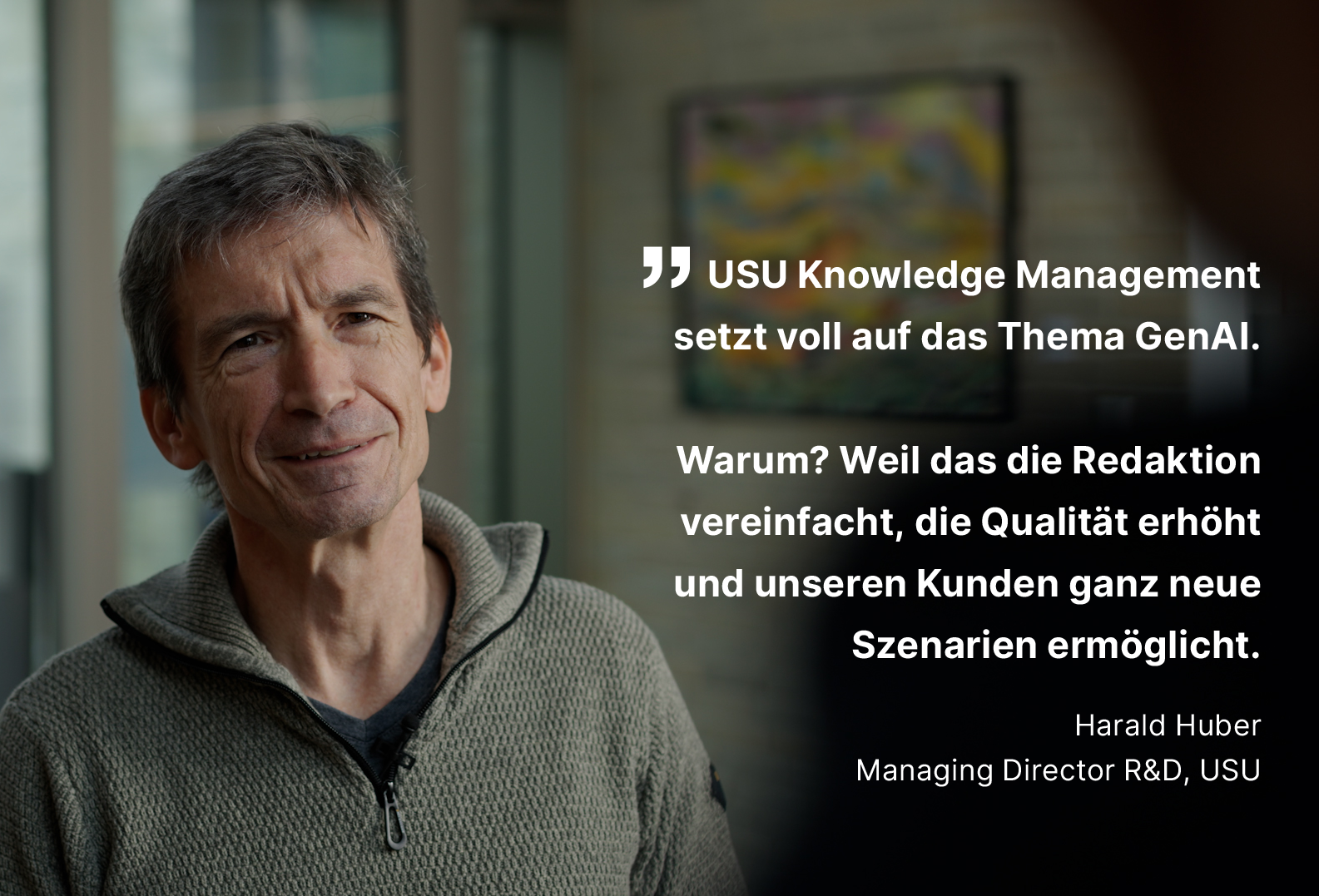 Wissensmanagement in AI-nfach, USU, Bild: USU